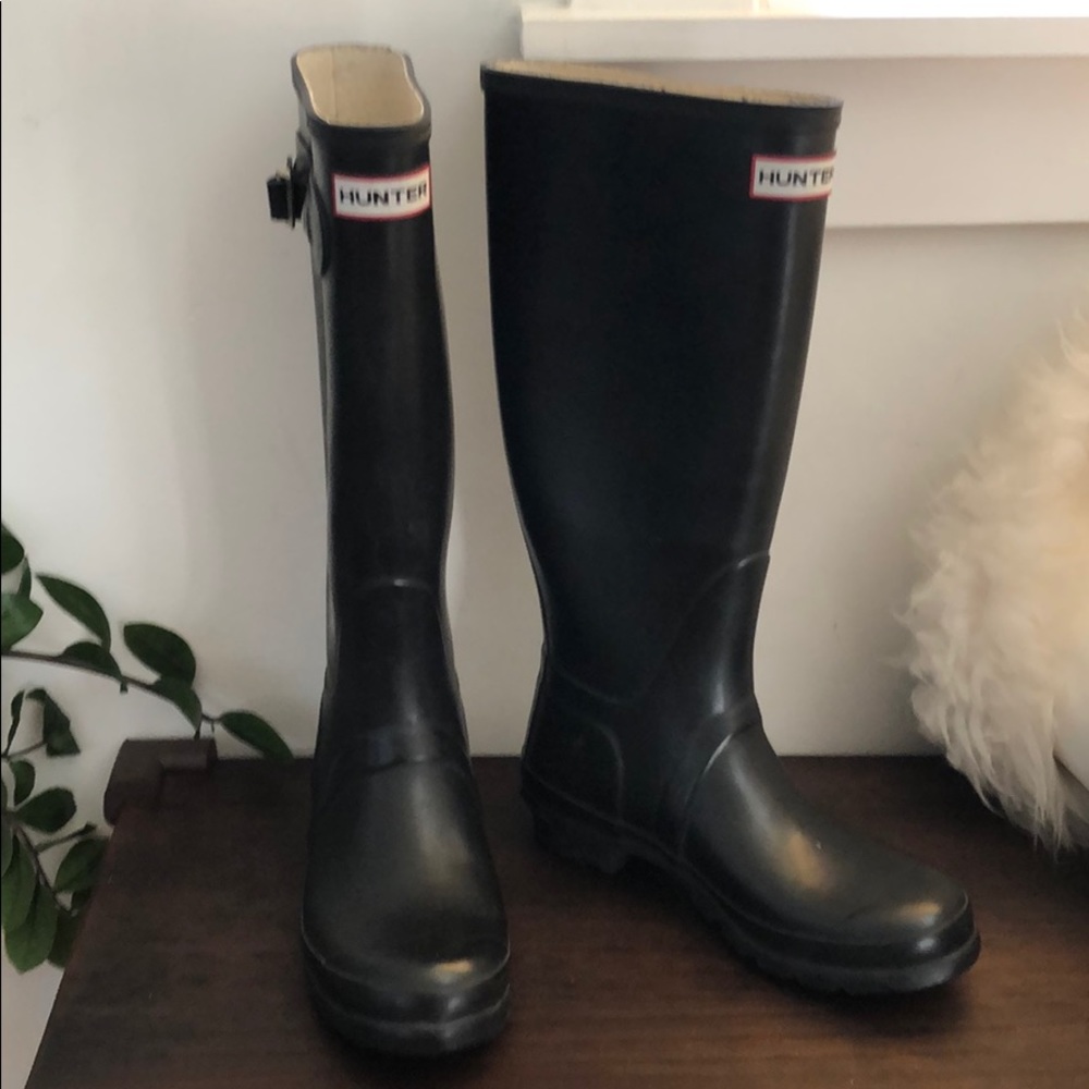 Hunter rain boots